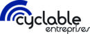 LOGO CYCLABLE ENTREPRISES NEW BLEU