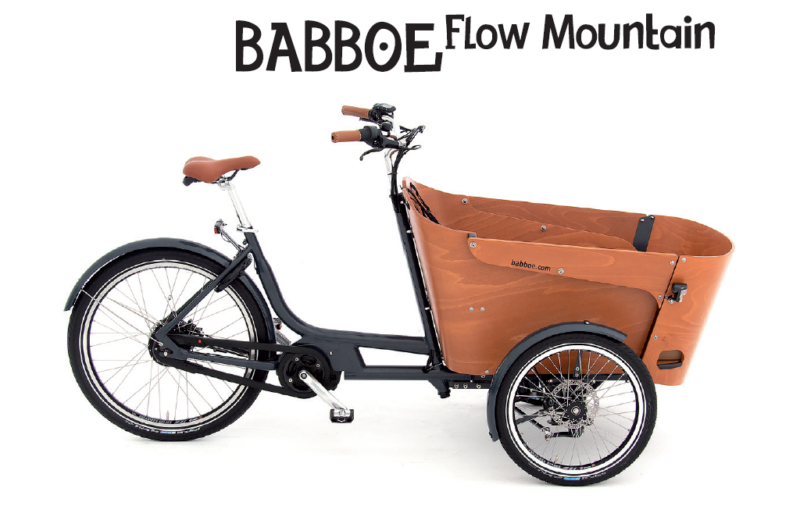 Triporteur - Babboe GO Mountain (VAE).