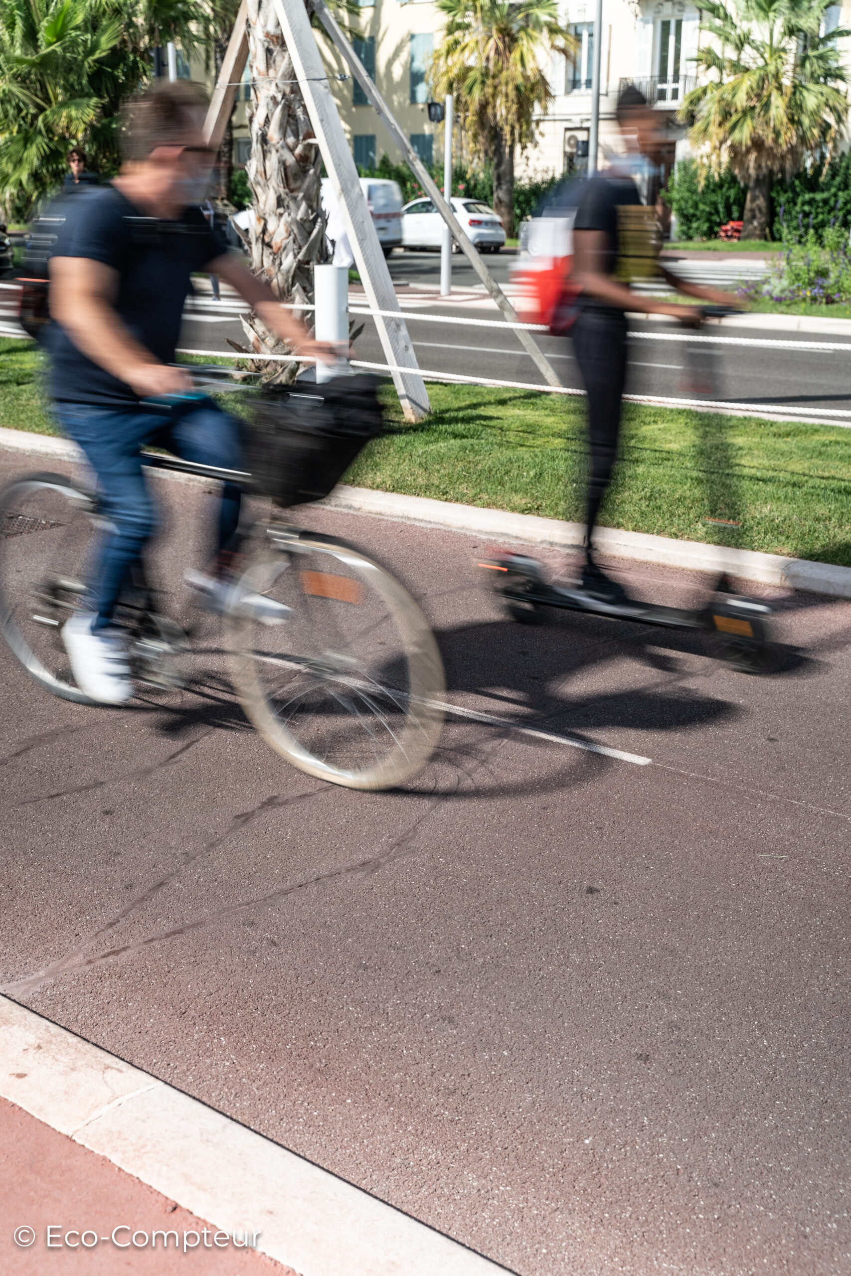 Compteur autonome vélos/trottinettes
